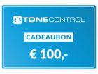 ToneControl Cadeaubon 100 Euro