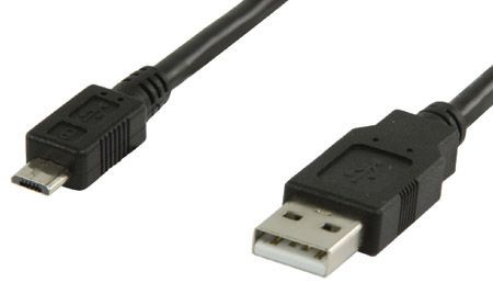 Valueline VLCP60500B10 USB A naar Micro USB B