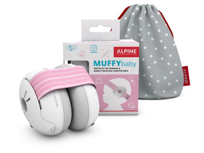 Alpine Muffy Baby Roze Gehoorbescherming