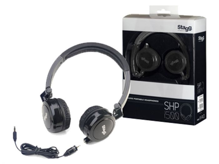 Stagg SHP-I500 BKH mobiele headphone black