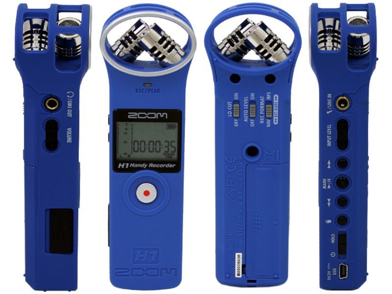 Zoom H1 Blue Limited Edition