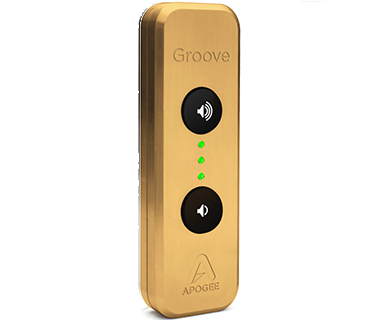 Apogee Groove Gold USB hoofdtelefoon interface limited edition