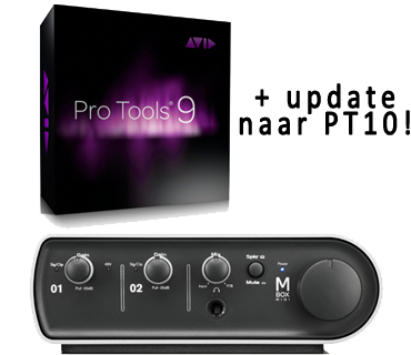Avid mBox Mini met Pro Tools 9 en gratis update naar PT10