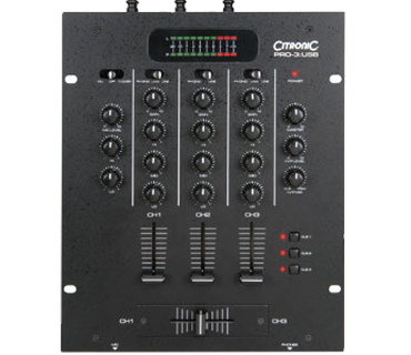 Citronic PRO-3:USB DJ Mixer
