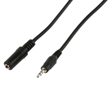 HQ cable-423/5 verlengkabel minijack 5m