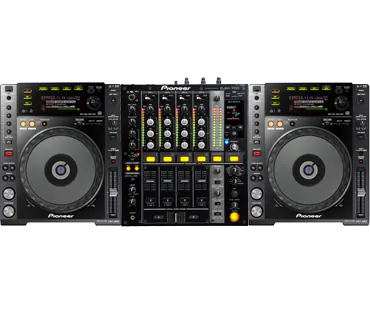 Pioneer DJ set 2 x CDJ-850 K + DJM-700 K