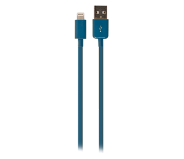 Valueline iPhone lightning kabel blauw 1 meter