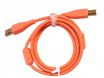 Chroma Cable USB Neon Orange Recht
