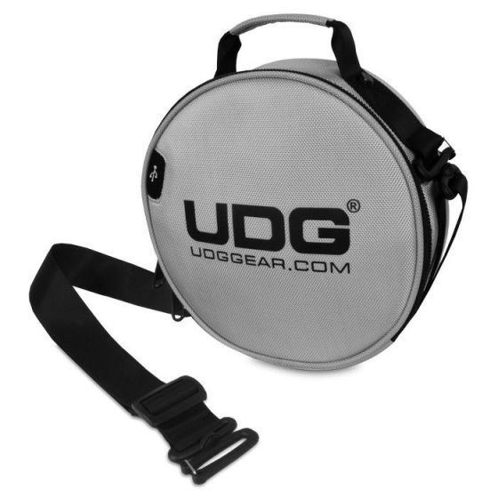 UDG Ultimate Digi Headphone Bag Silver Front