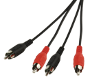 HQ cable-456/2 - Tulpkabel enkel 2,5m