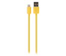 Valueline iPhone lightning kabel geel 1 meter